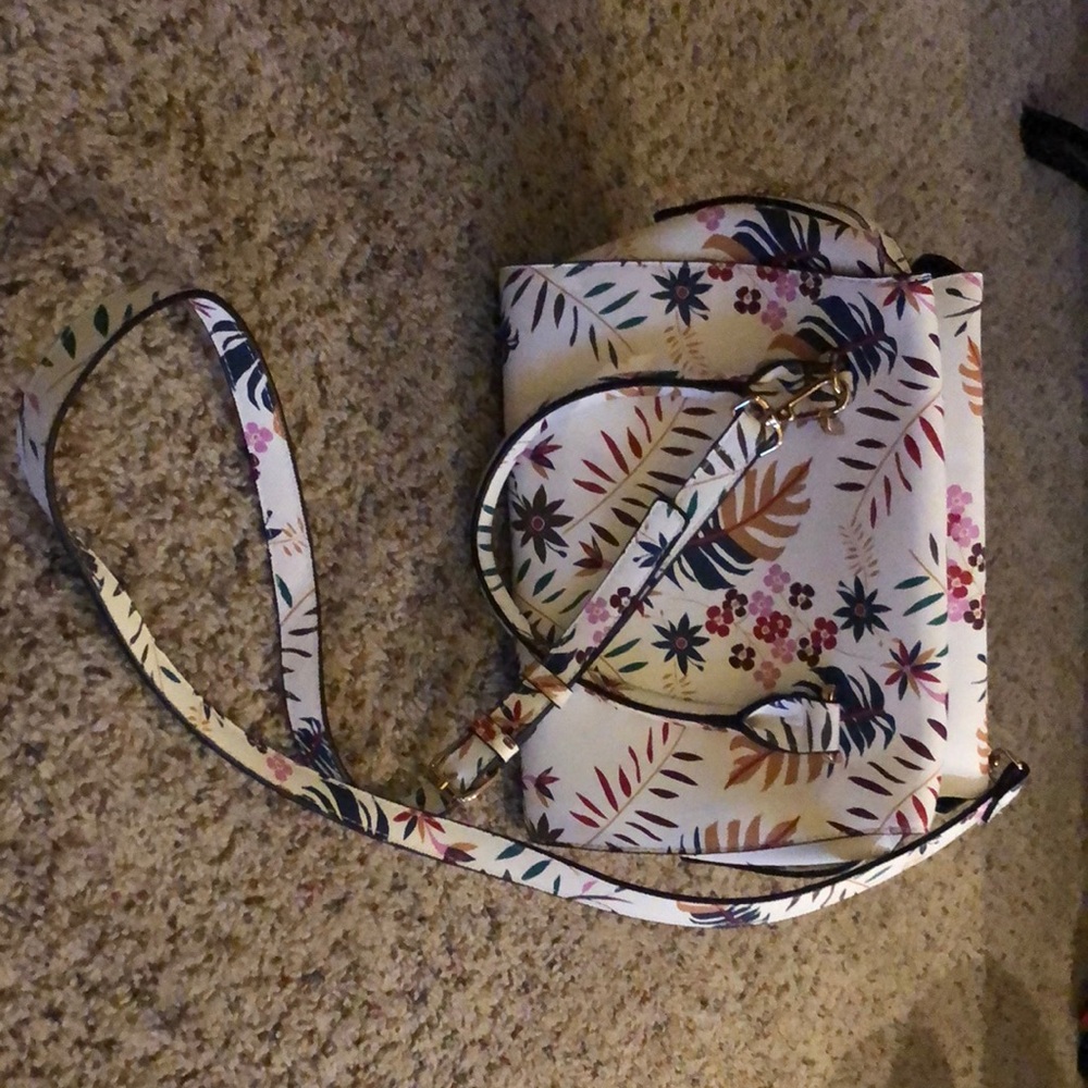 A New Day Floral Crossbody